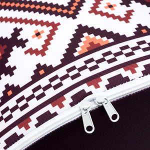 Pouf Poggiapiedi Sgabello Cilindro 40x50