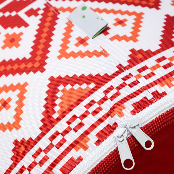 Pouf Poggiapiedi Sgabello Cilindro 40x50