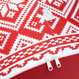 Pouf Poggiapiedi Sgabello Cilindro 40x50