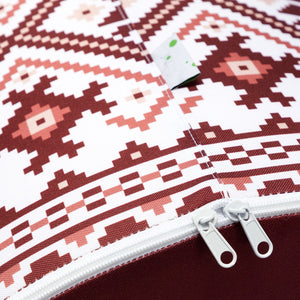 Pouf Poggiapiedi Sgabello Cilindro 40x50