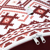 Pouf Poggiapiedi Sgabello Cilindro 40x50