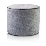Pouf Poggiapiedi Sgabello Cilindro in Feltro 40x50