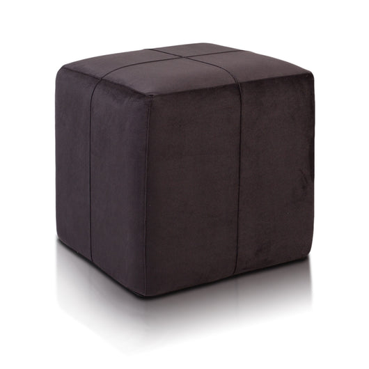 Pouf Poggiapiedi Sgabello Quadrato in Microfibra 40x40