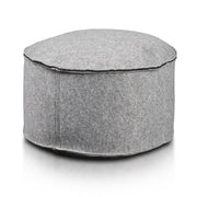 Pouf Poggiapiedi Sgabello Rotondo in Feltro 47x24