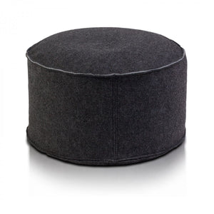 Pouf Poggiapiedi Sgabello Rotondo in Feltro 47x24