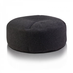 Pouf Poggiapiedi Sgabello Rotondo in Feltro 75x30