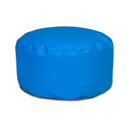 Pouf Poggiapiedi Sgabello Rotondo S in Ecopelle 47x24