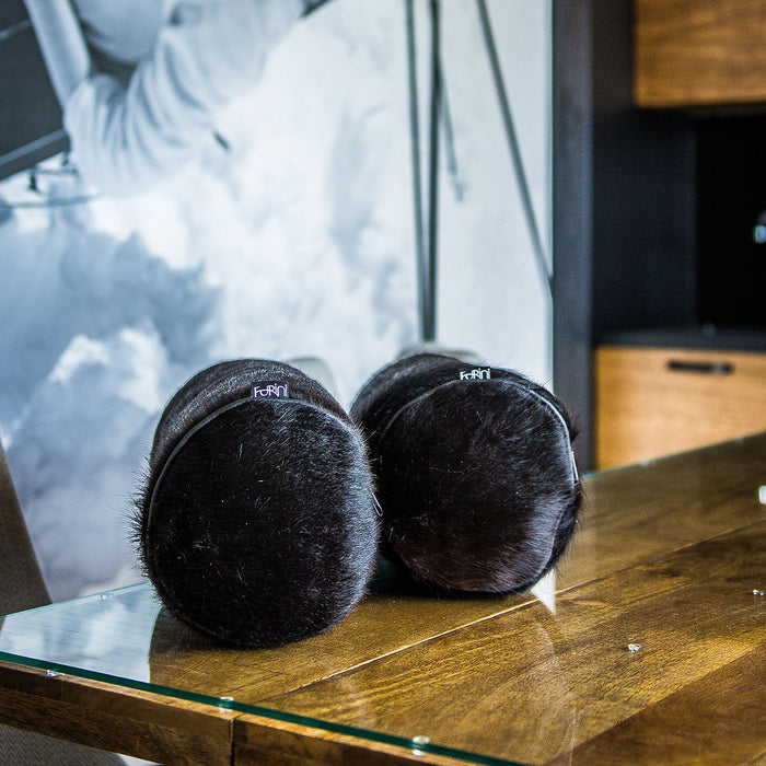 Pouf Poggiatesta in vera Pelle Bovina 17x43