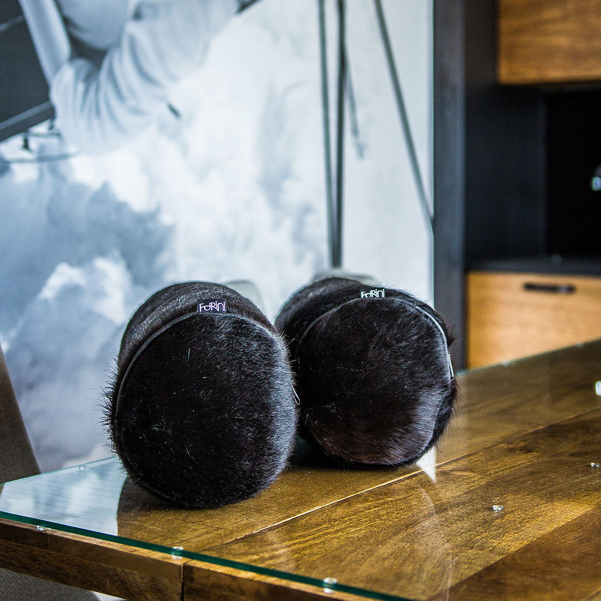 Pouf Poggiatesta in vera Pelle Bovina 17x43