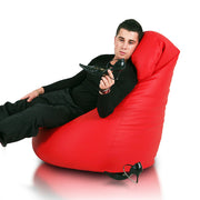 Pouf Poltrona Sacco Active in Tessuto Ecopelle