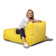 Pouf Poltrona Sacco Chaise Longue da Esterno Pouf a Sacco Lettino in Poliestere Waterproof