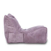Pouf Poltrona Sacco Chaise Longue flavio in velluto