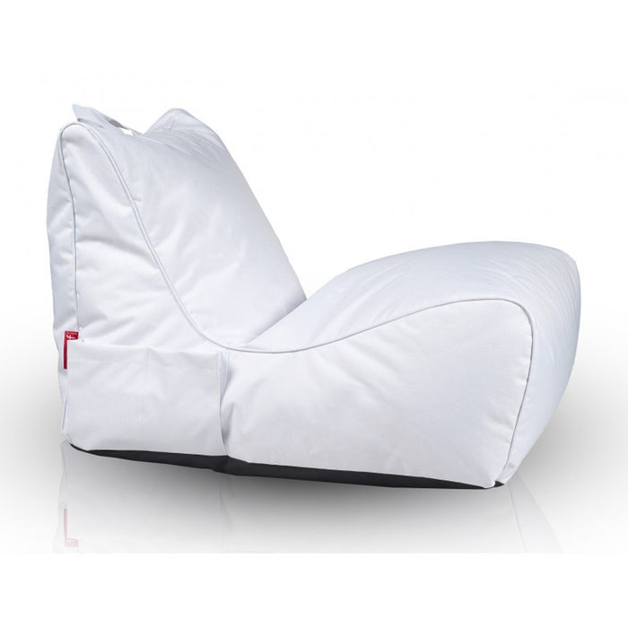 Pouf poltrona sacco chaise longue flavio poliestere