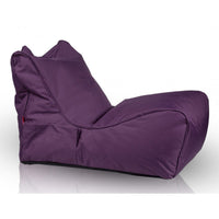 Pouf poltrona sacco chaise longue flavio poliestere