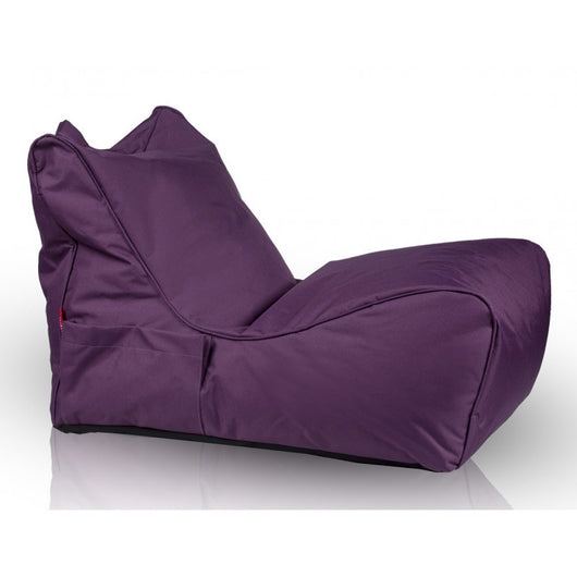 Pouf poltrona sacco chaise longue flavio poliestere