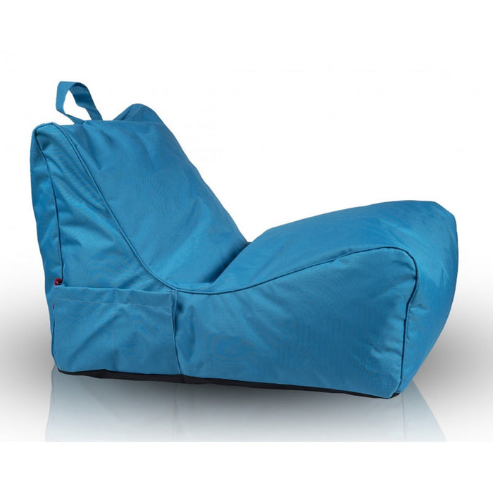 Pouf poltrona sacco chaise longue flavio poliestere