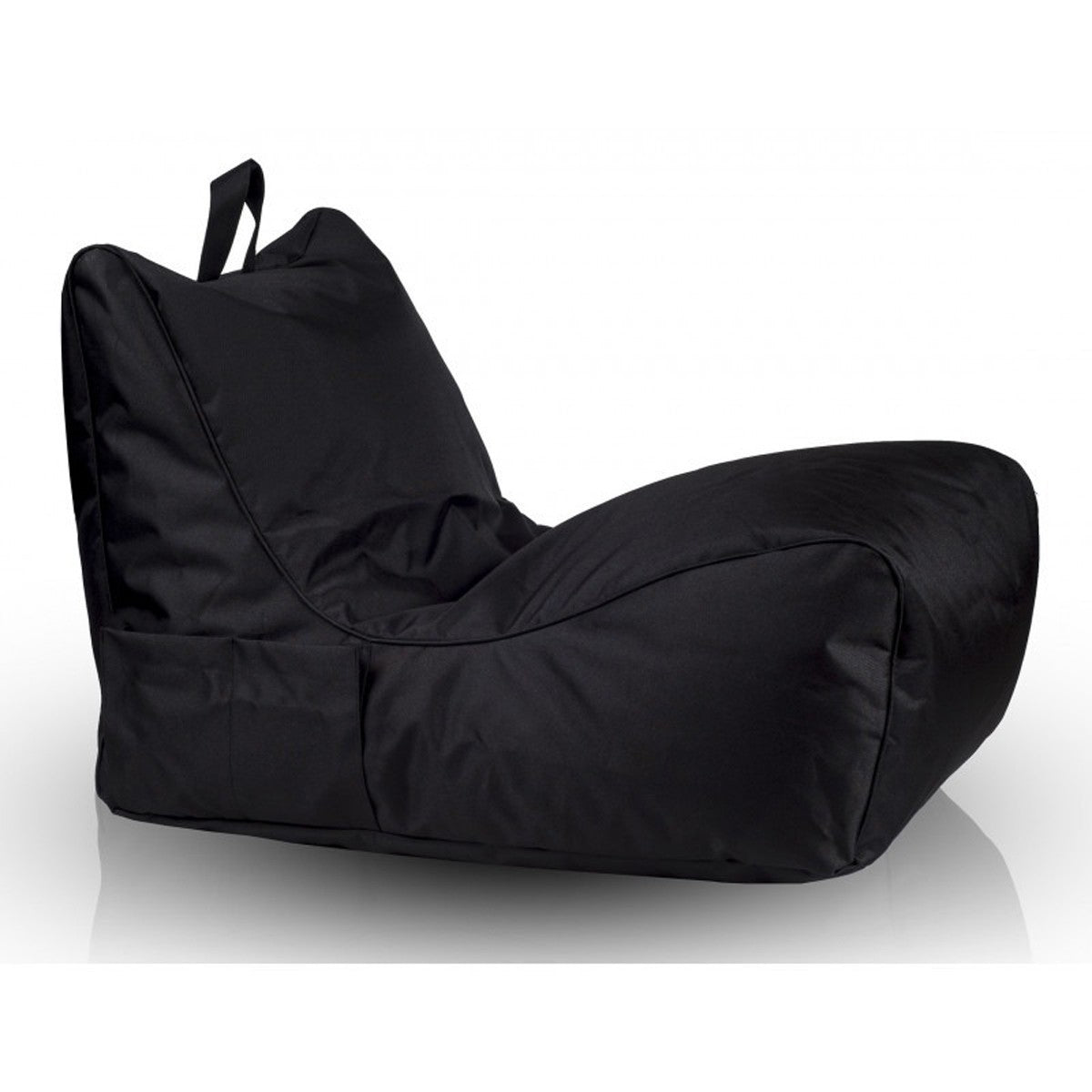 Pouf poltrona sacco chaise longue flavio poliestere