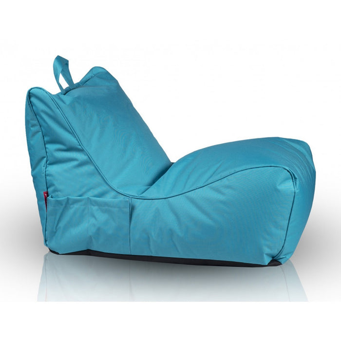 Pouf poltrona sacco chaise longue flavio poliestere