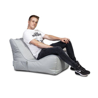 Pouf poltrona sacco chaise longue flavio poliestere