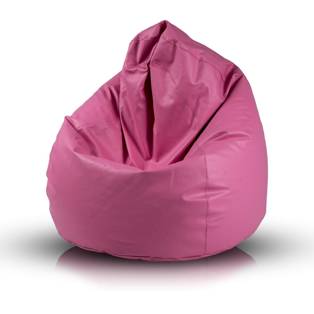 Pouf poltrona sacco fuzzy ecopelle