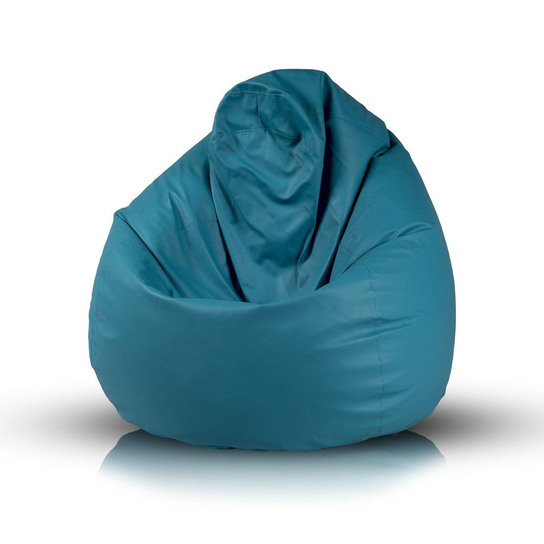 Pouf poltrona sacco fuzzy ecopelle
