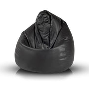 Pouf poltrona sacco fuzzy ecopelle