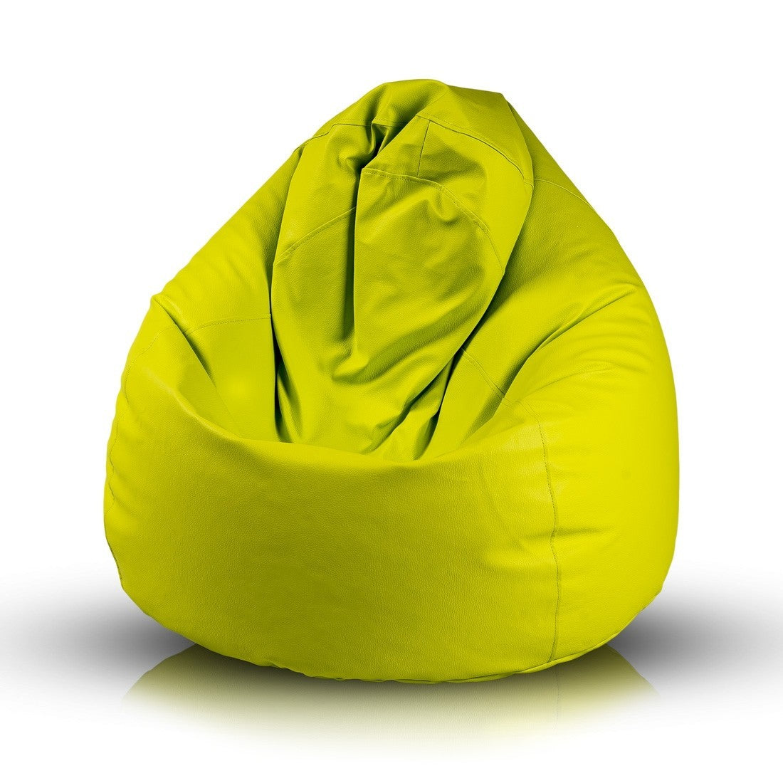 Pouf poltrona sacco fuzzy ecopelle