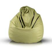Pouf poltrona sacco fuzzy ecopelle