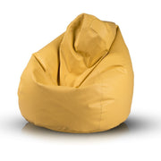 Pouf poltrona sacco fuzzy ecopelle