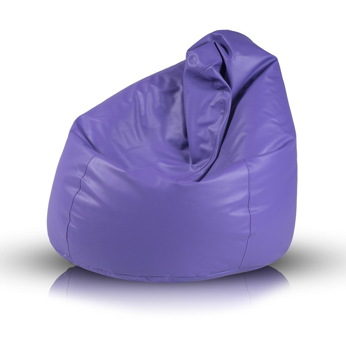 Pouf poltrona sacco fuzzy ecopelle