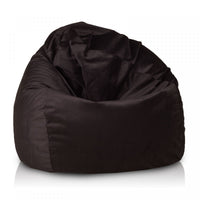 Pouf poltrona sacco fuzzy microfibra sfoderabile