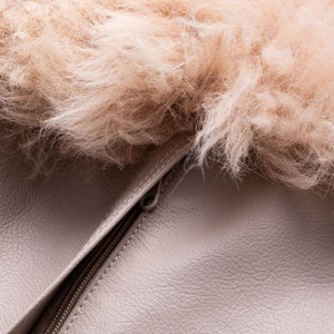 Pouf Poltrona Sacco in Vello Naturale d'Agnello