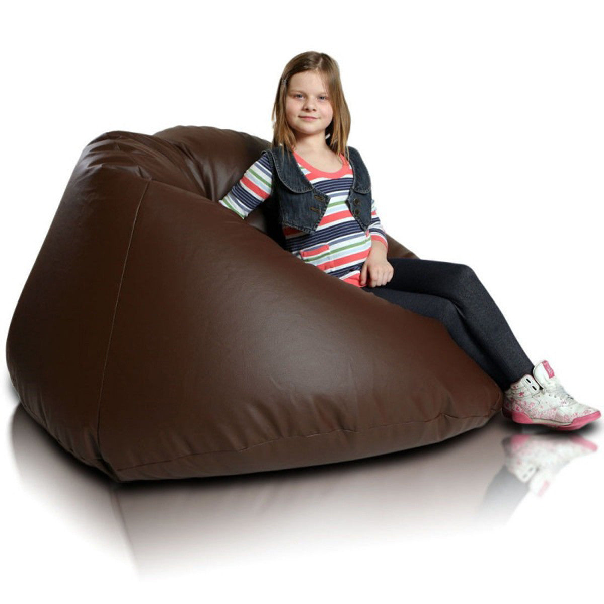 Cover Pouf Poltrona Sacco Maxi XXXL in Ecopelle 70x140 cm