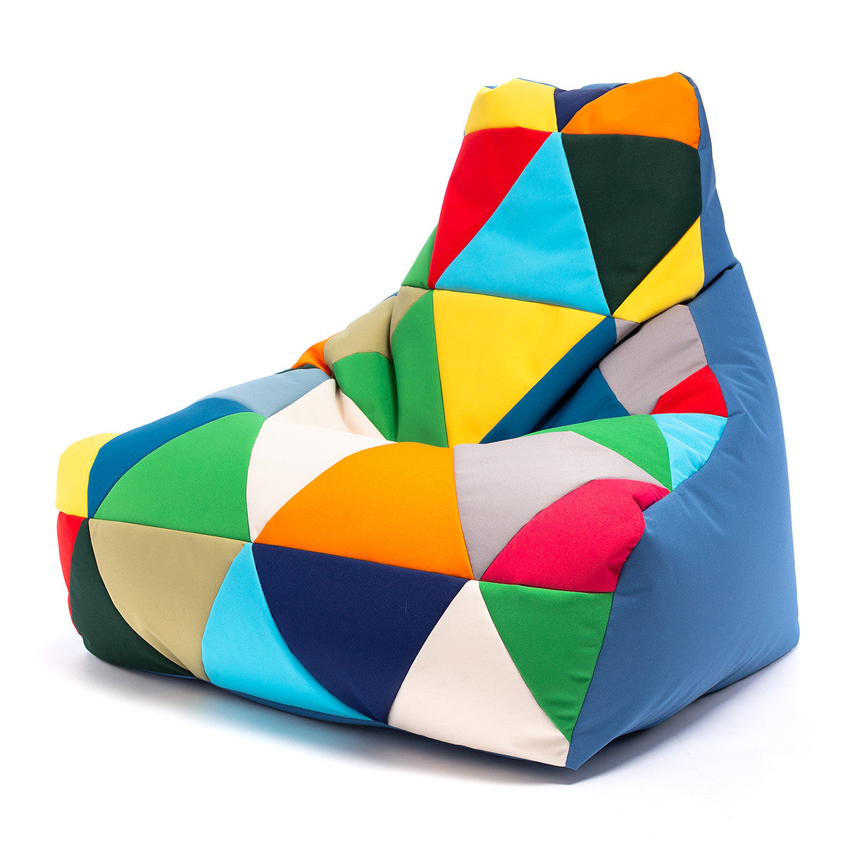 Pouf Poltrona Sacco Patchwork Outdoor