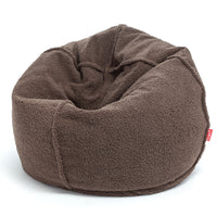 Pouf Poltrona Sacco Sakwa L Bouclè Sfoderabile