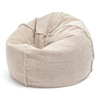 Pouf Poltrona Sacco Sakwa L Bouclè Sfoderabile