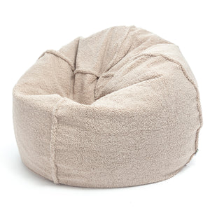 Pouf Poltrona Sacco Sakwa L Bouclè Sfoderabile