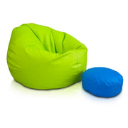 Pouf poltrona sacco sakwa m ecopelle
