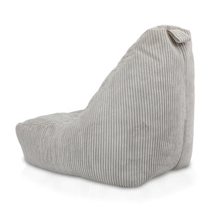 Pouf poltrona sacco seduta keiko s in velluto con Cuscino