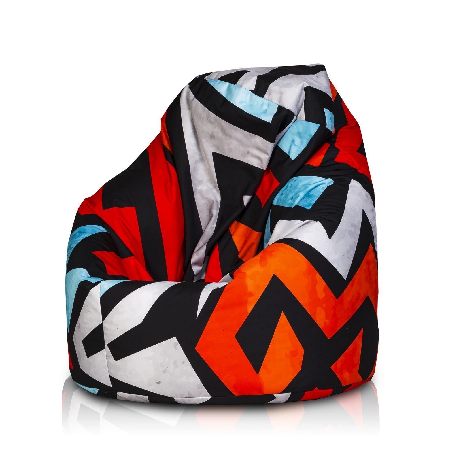 Pouf poltrona sacco xl poliestere design modern