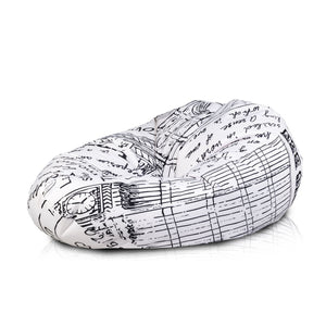 Pouf poltrona sacco xl poliestere design modern