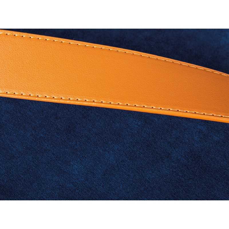 Pouf secchiello Inter Link con contenitore e maniglia in ecopelle