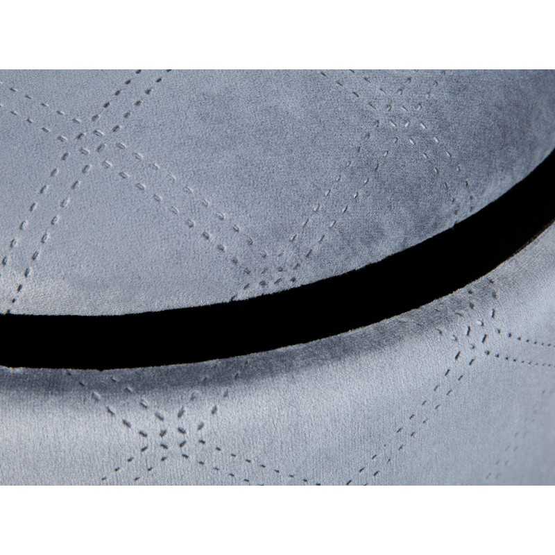 Pouf secchiello Inter Link con contenitore e maniglia in ecopelle