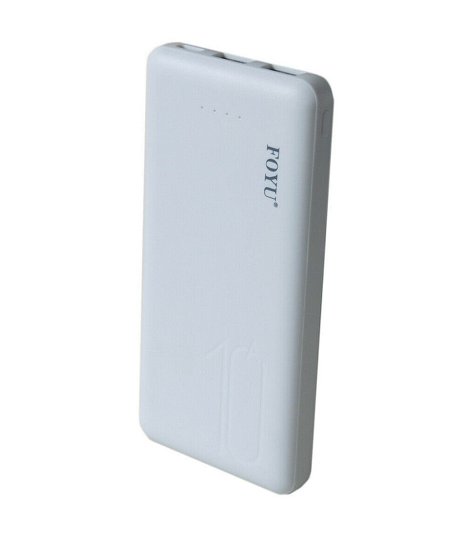 Power Bank 12000mah 2 Usb Batteria Emergenza Supplementare 2.1a Type-c Fo-6900         
