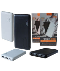 Power Bank 12000mah 2 Usb Batteria Emergenza Supplementare 2.1a Type-c Fo-6900         