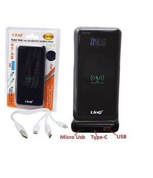 Power Bank Batteria Esterna Ricarica Veloce Wireless 15600mah Caricabatteria Qc-w15600         