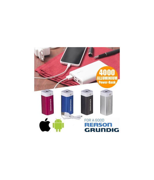 Power Bank Caricabatteria Da 4000 Mah Smartphone Ios Android Carica Batteria         