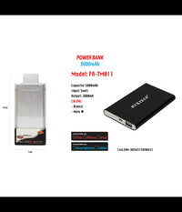 Power Bank Caricabatterie Portatile Usb 5000mah Per Smartphone Batteria Esterna Maxtech Pa-tm011         