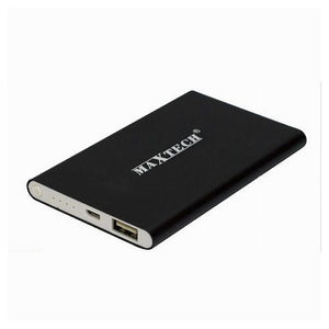 Power Bank Caricabatterie Portatile Usb 5000mah Per Smartphone Batteria Esterna Maxtech Pa-tm011         