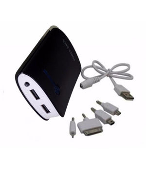 Power Bank Da 28000 Mah Con Led Per Cellulare Smartphone Mp3 Mp4 Con 3 Porte Usb         